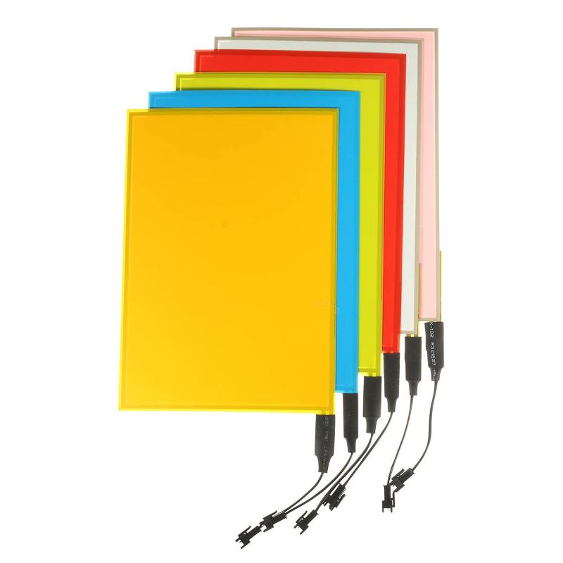 

210x148mm 12V Flexible EL Panel Light Electroluminescent LED Back Light Panel Lamp with Inverter For Home Car Party Decoration