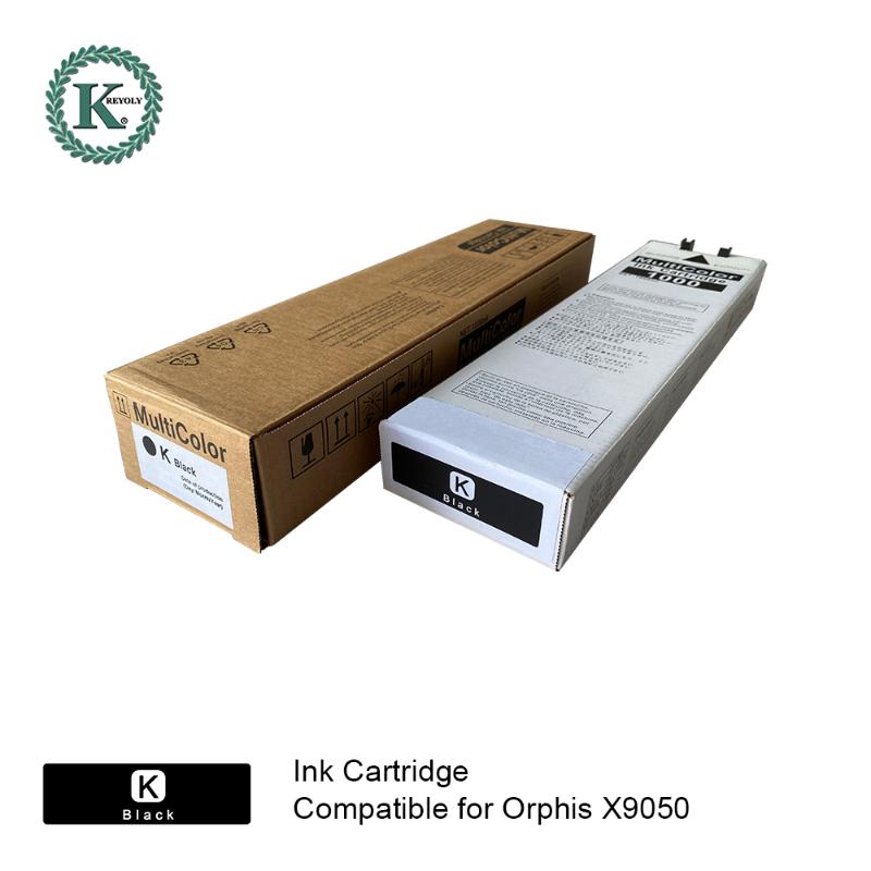 

COMPATIBLE ink cartridge for Inkjet Printer Riso Orphis X9050 1000ml K C M Y color