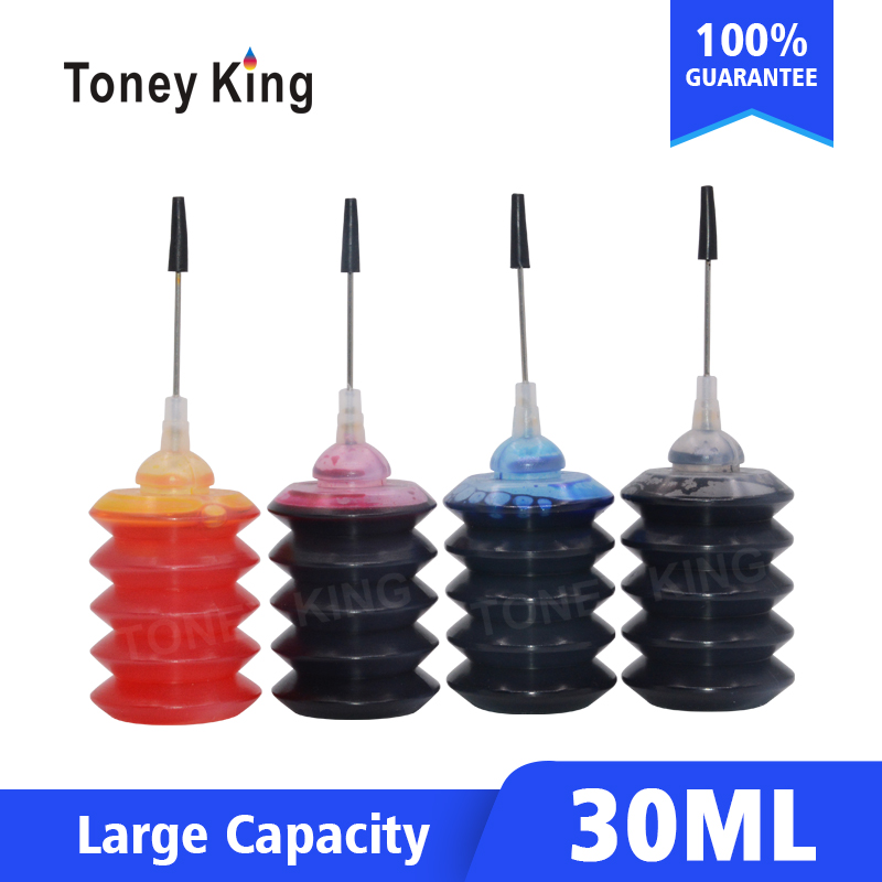 

Toney King 4 Color 30ML Printer Ink Refill Kits For Brother LC 123 LC 223 65 75 3719 Cartridges lc123 lc223 lc65 lc75