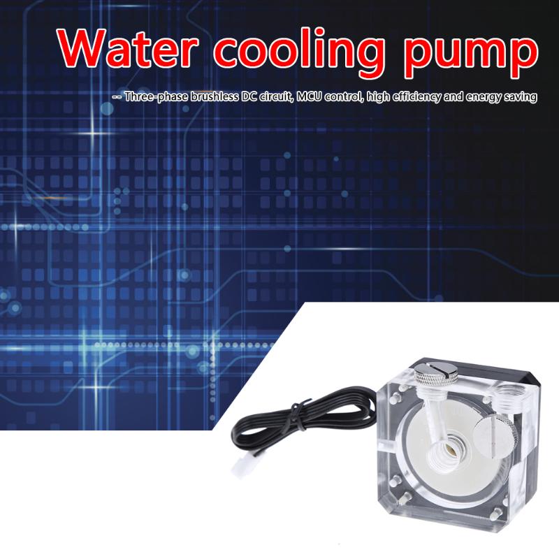 

Super Silent Cooling Circulation Pump 12V Water Computer PC Cooler System Parts for Office Caring Computer Supplies