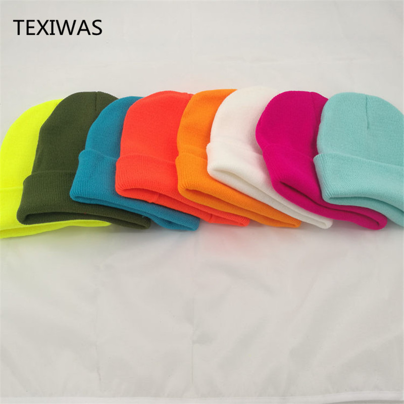 

Hat female autumn and winter knitted hat casual all-match sweet knitted, White