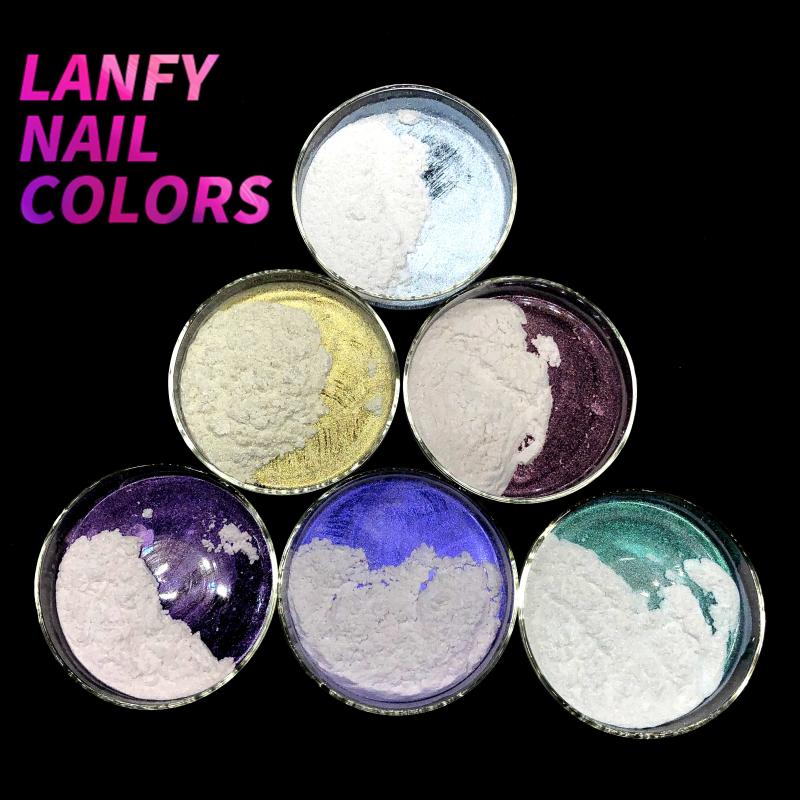 

Diamond Luster Pearlescent Pigment Powder for Cosmetics Nail art Decoration Body Eye shado w paint DIY Decoration 600mu