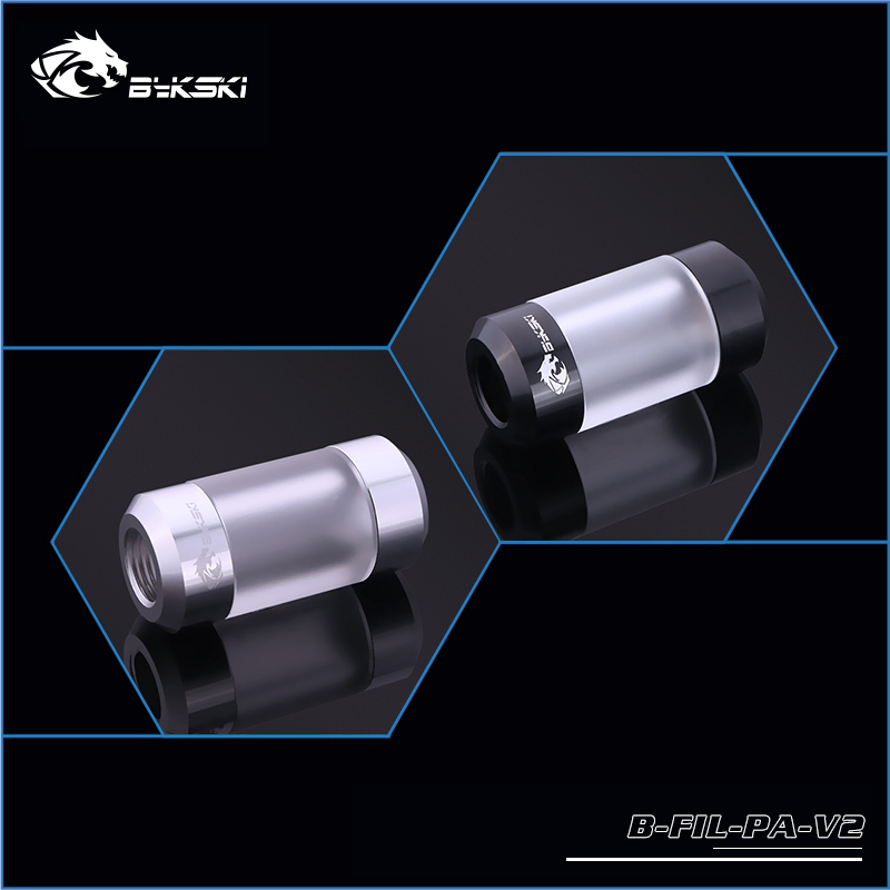 

Bykski B-FIL-PA-V2, Matte Acrylic Filters, G1/4 Multiple Colour Female To Female Water Cooling Filters