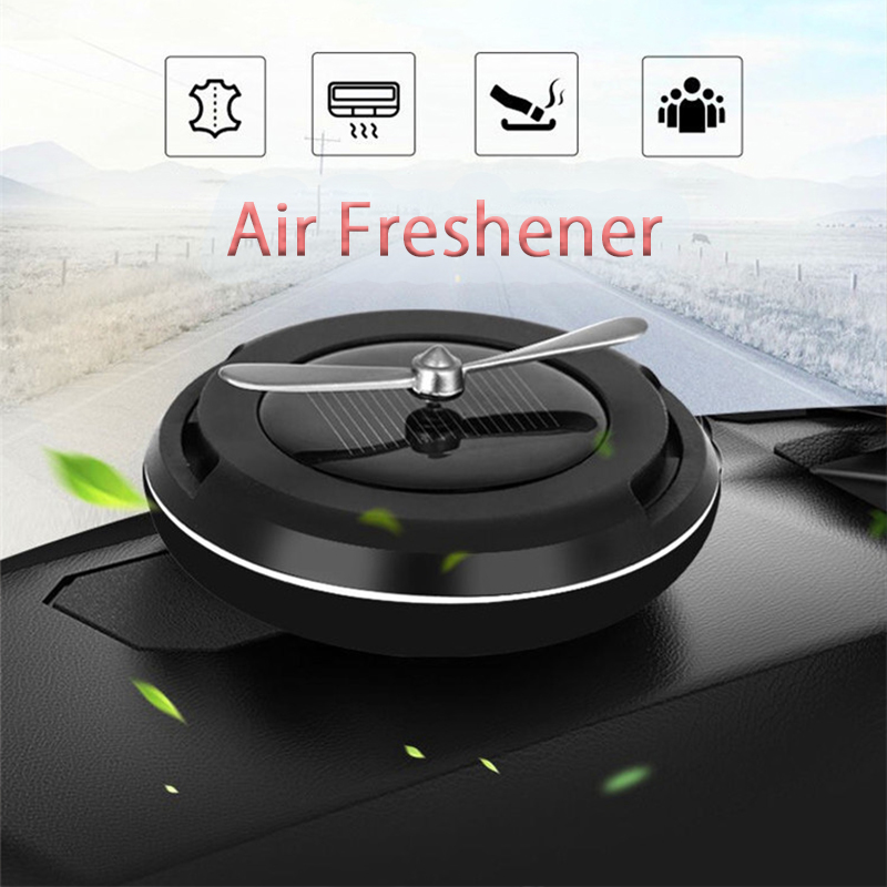 

New Car Air Freshener Refill Air Fresheners for Cars Interior Ornamental Decoration Solar Rotate Dashboard Perfumes Diffuser
