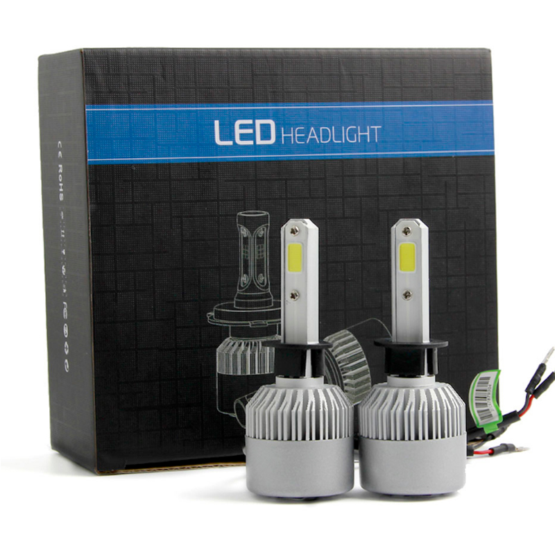 

S2 h7 h4 h11 72W 16000Lm 6000K CSP LED headlights for car headlight replacement kit