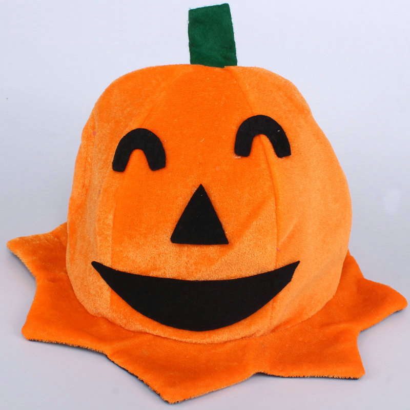 

New Halloween Pumpkin Hat Children Adults Fancy Dress Party Hats Caps Cosplay Props Halloween Party Supplies