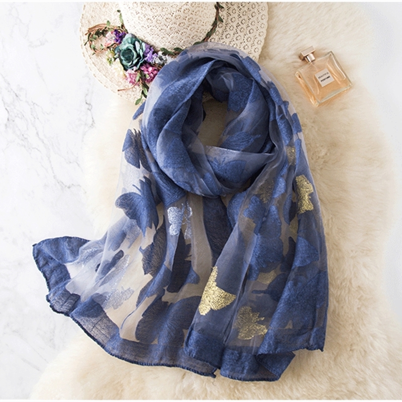 

2020 new fashion embroidery flower scarf muslim hijab beautiful lady shawl