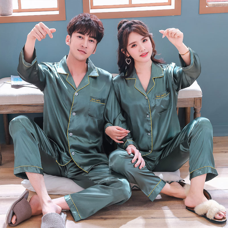 

thin section han edition loose long-sleeved Xia Bing silk silk for men and women can wear outside leisurewear suit, See chart