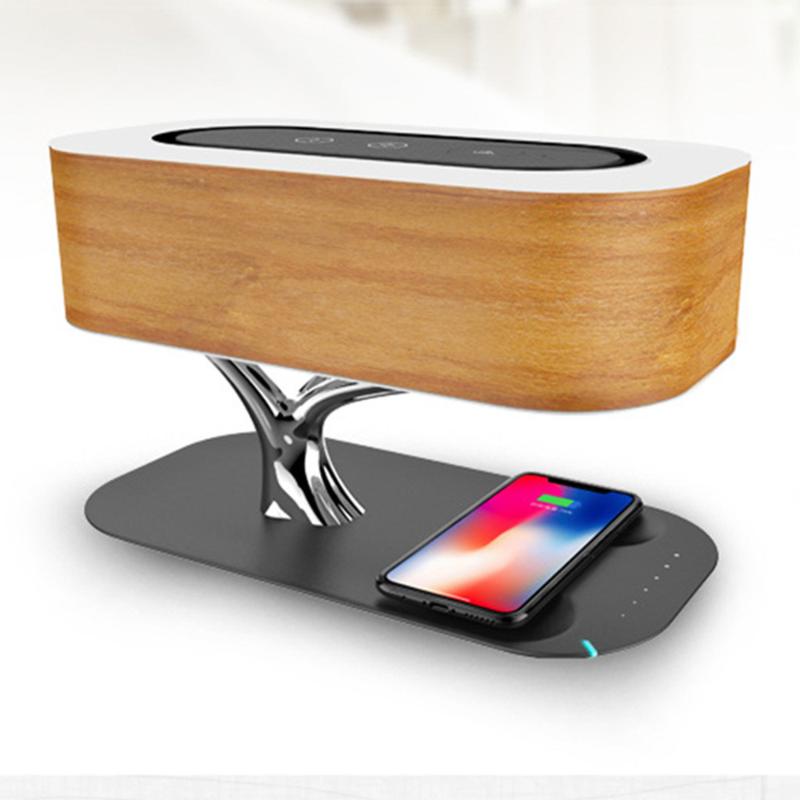 

Bluetoothe Speaker Hotel Bedside lamp creative smart phone wireless charging Portable speaker room multi-function desk lamp
