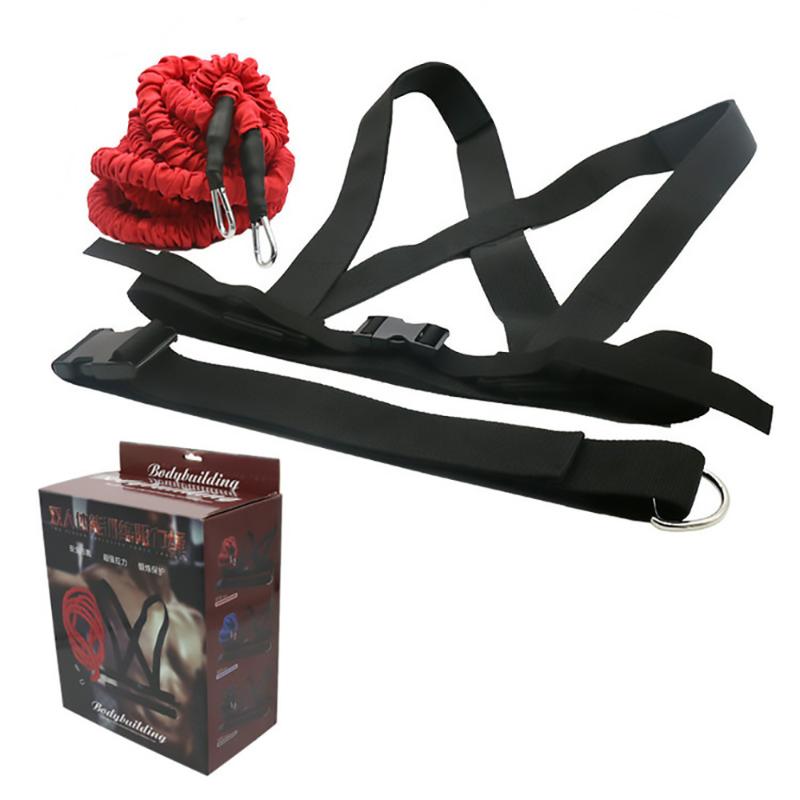 

FDBRO New Field Running Explosive Force Jumping Fitness Equipment Double Resistance Band Training Pull Rope Stretch Rope Track