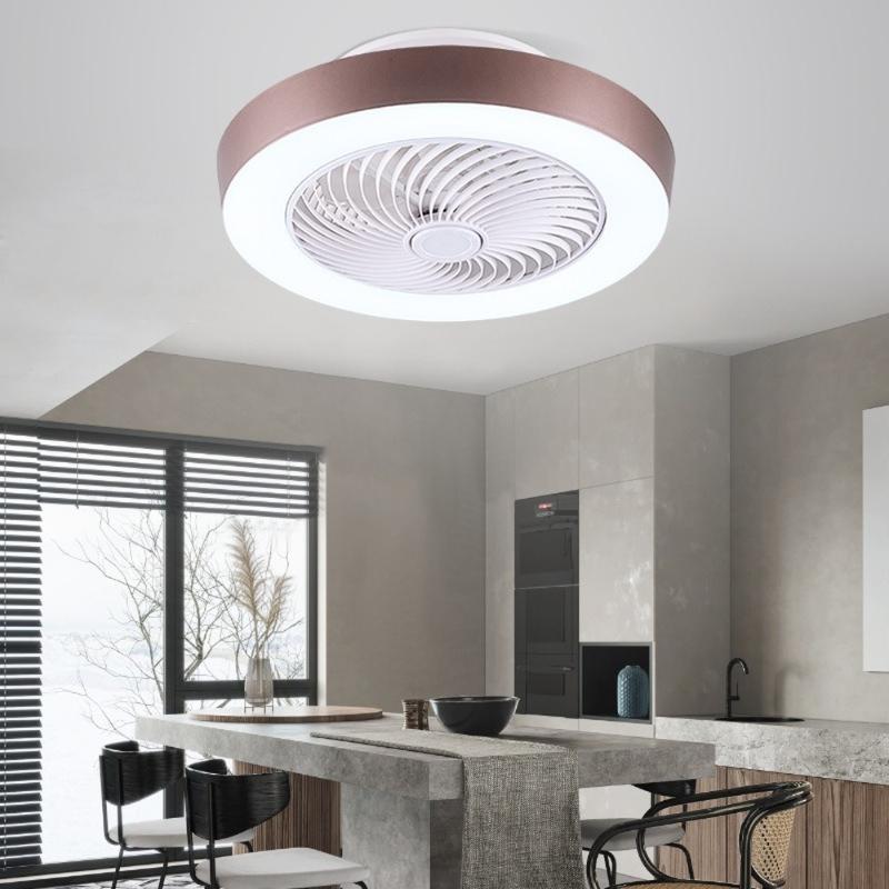 

round led ceiling fan with lights remote control fans with lights bedroom decor ventilator lamp