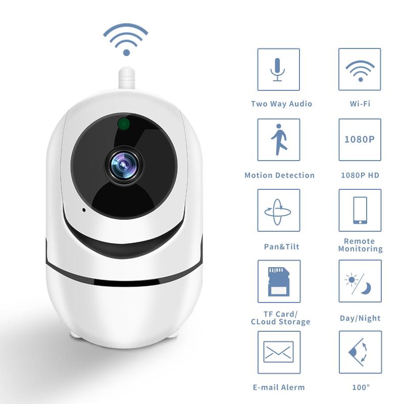

Mini Wireless PTZ IP Camera WIFI Home Security Surveillance Wifi Camera With IR Night Vision Move Detection Mobile Phone Operate