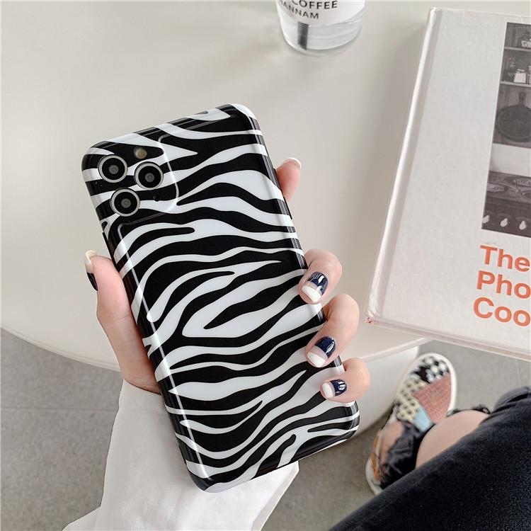 

Luxury Leopard Zebra Print Phone Case For iphone X XR XS 11 Pro Max Silicon Soft Cover For iPhone 6 6s 7 8 Plus XS XR Case Coque