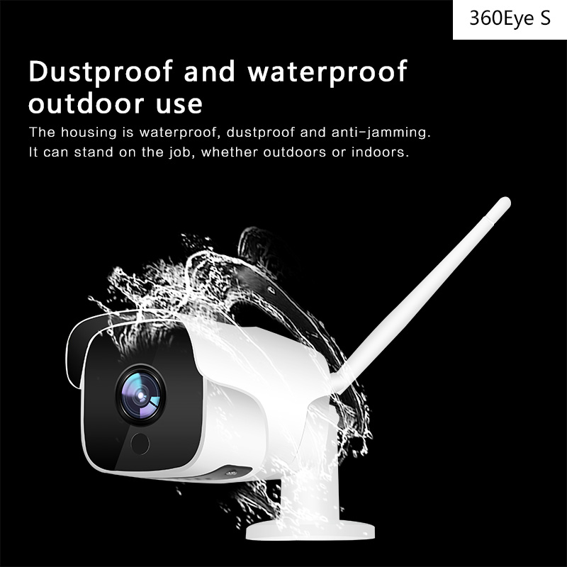 

Wireless WIFI Indoor/outdoor Camera EC60 IR Night Vision Surveillance Security HD Camera with Bracket Motion Detection Alarm