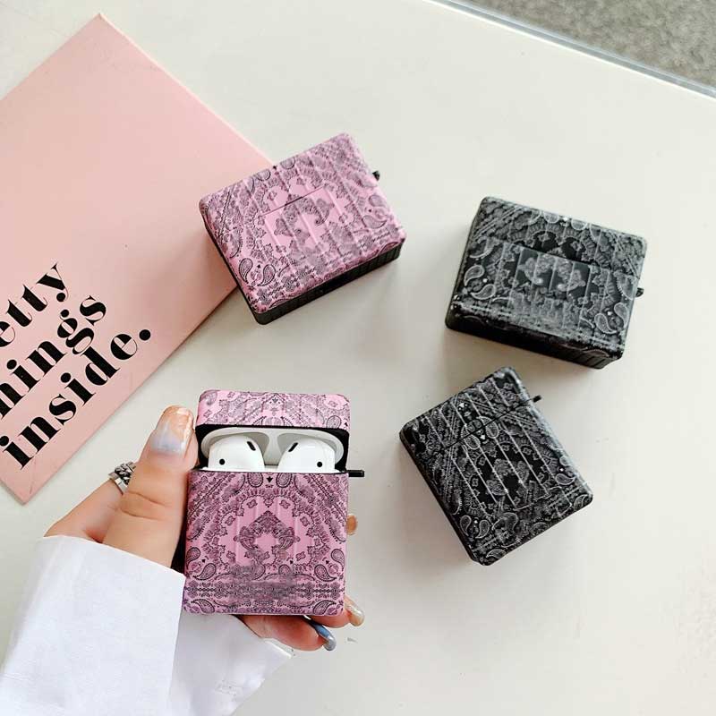 

AirPods Case Modren Stylist Style Letter New Tendency Extravagant Wireless Headset Case AirPods 1/2 Pro Earphone Cover 2-Type Avaolable, Black