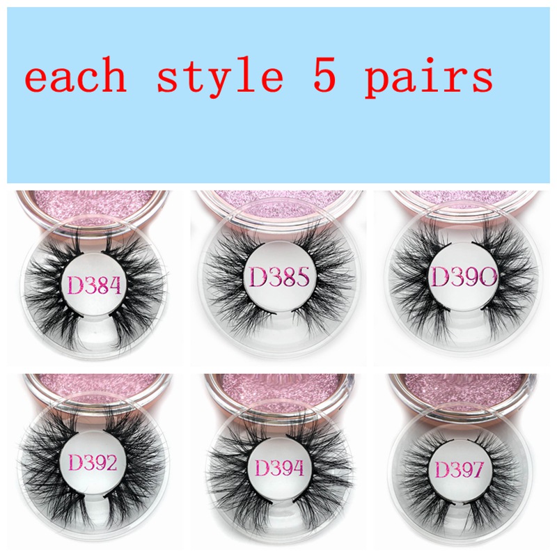 

Wholesale 30 pairs Per lot Eyelashes 3D Mink Lashes Handmade Dramatic Lashes 30pcs wholesale orders