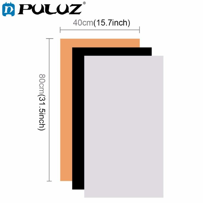 

PULUZ Photography background Screen 28.9*14.7''Backdrop Background PVC Paper Kits for Photo Lighting Studio Tent Box lightbox