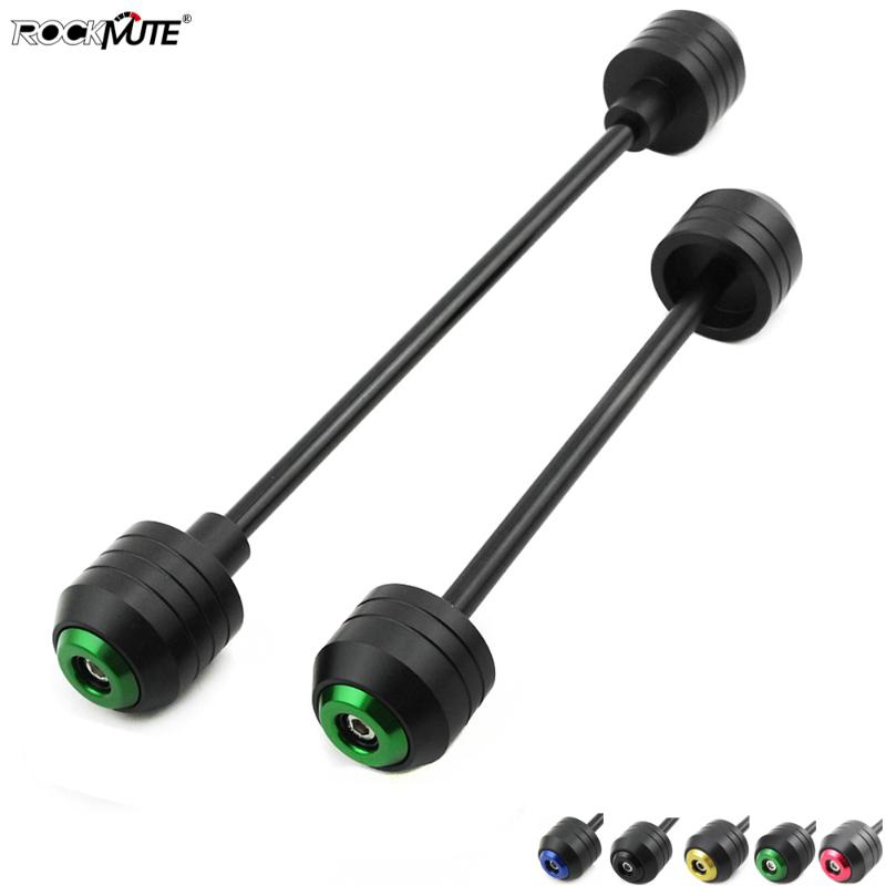 

Front Rear Wheel Protector For ZX-10 2008-2009 Motorcycle POM Circle Decoration Axle Fork Crash Sliders