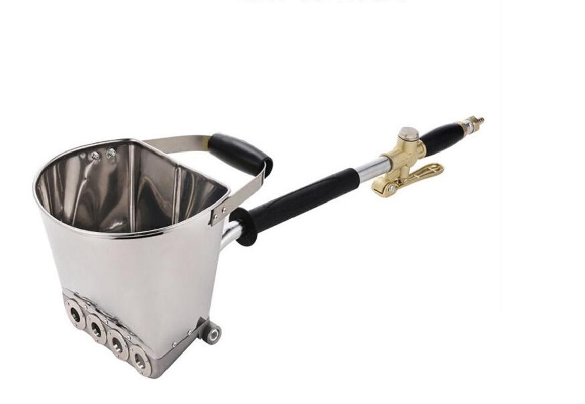 

Many Stock Cement Spray Gun Mortar Sprayer Plaster Hopper Gun Render Sprayer Hopper Bucket Gypsum