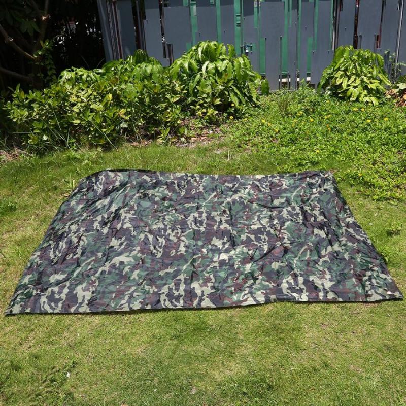 

Outdoor Shelter Ultralight Anti-UV Tarp Camping Survival Sun Shelter Waterproof Beach Awning Beach Tent Mat Rain 2.9X3M