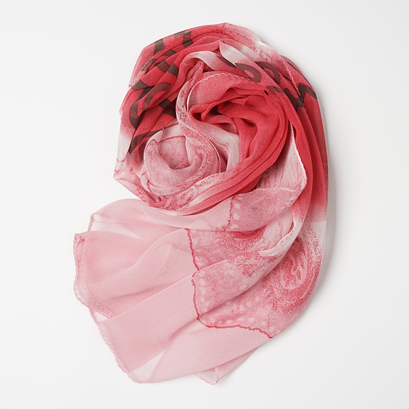 

Sales! Women's 100% Pure Silk georgette silk Long Big Scarf Shawl Wrap Neckerchief 168x55cm 66"x21.6"032