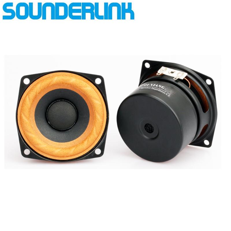 

Sounderlink 2PCS Full Range Speaker Audio bookself 4Ohm 8Ohm 15W Full Range HIFI Treble midrange bass