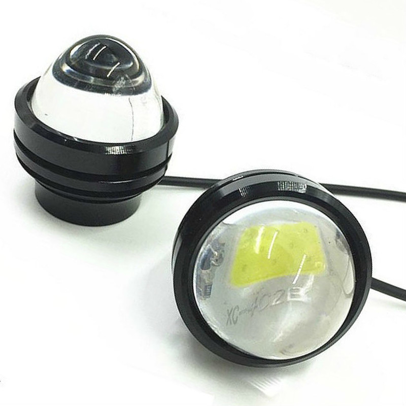 

1pcs Car LED Flashing Fog Light Eagle Eye Light Fish Eye High Power Bull's Daytime Running Motorcycle 10W