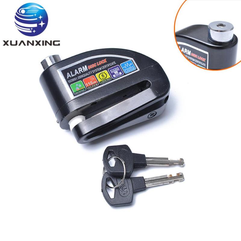 

Motorcycle Anti-theft Lock Bicycle Steel Lock Super Class B Aluminum Bicycle Disc Brake High Decibel Alarm Waterproof