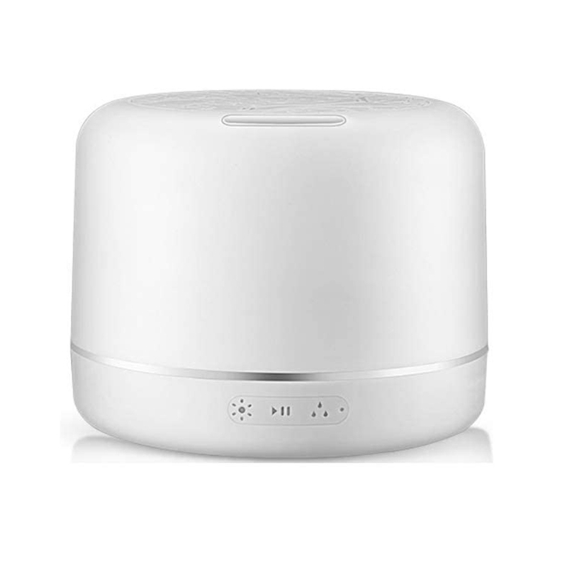 

Portable Ultrasonic Humidifier, Bluetooth Sound Humidifier, Air Purifier with Warm Lamp and Colorful Lamp 400Ml,US Plug