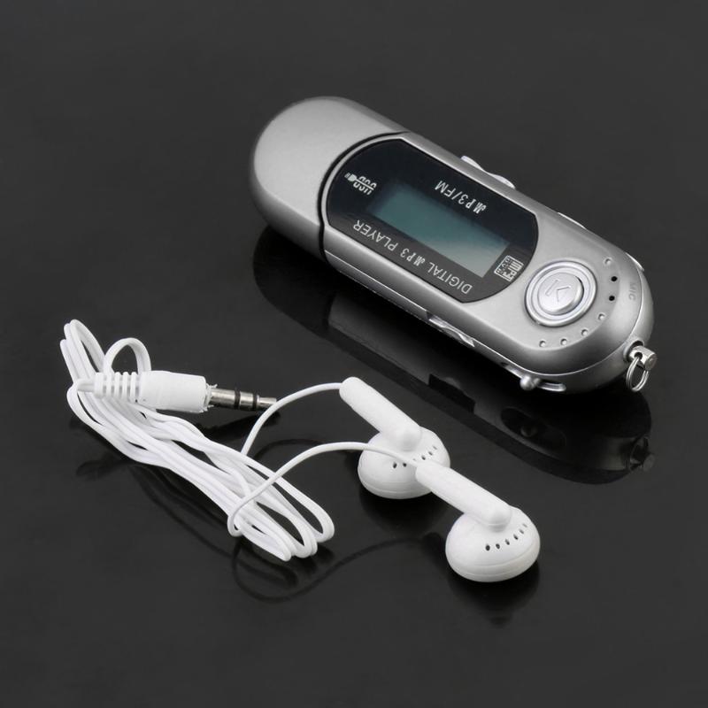 

Mini USB 2.0 Flash Drive High Speed Transfer LCD Display MP3 Music Player Backlight on LCD Providing Clear Display 3 Colors