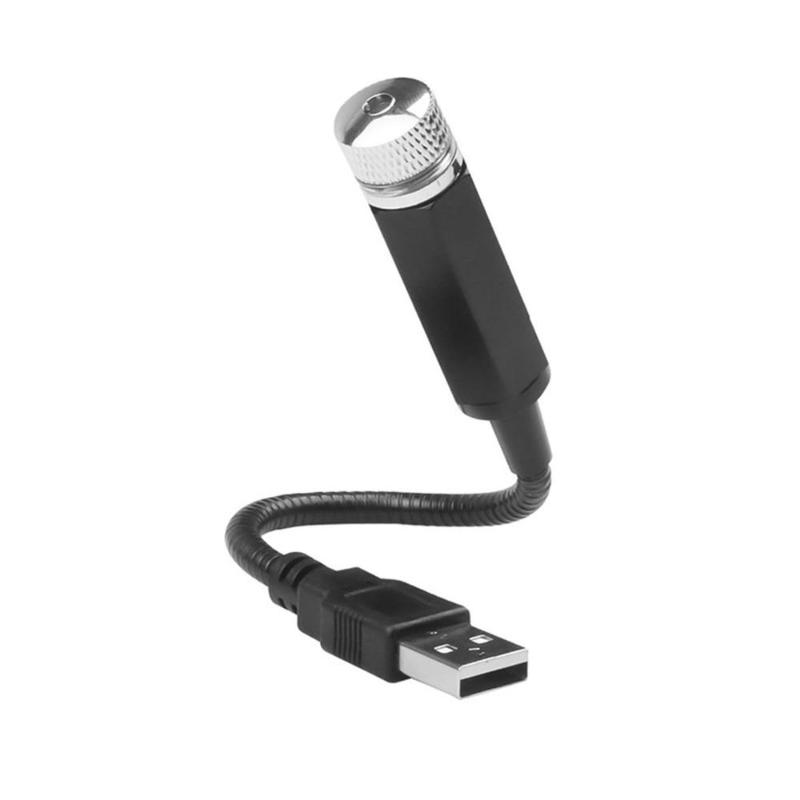 

Car Convenient Gypsophila Usb Starry Sky Light Ceiling Light Usb Laser Star Atmosphere Metal Aluminum With Aperture
