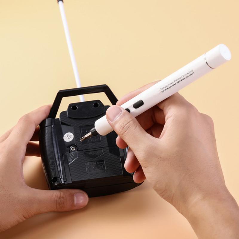 

Screwdriver Cordless 18 Drill Bits USB Electric Screwdriver Drill Magnetic Bit