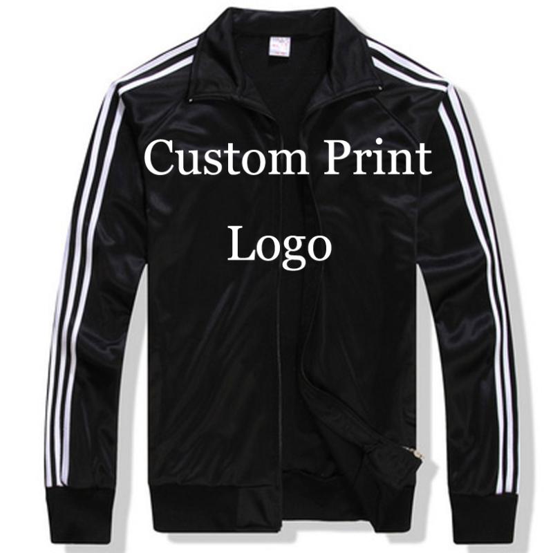 

custom Made Sportswear Jackets Custom loose Jacket DIY Logos screen Embroidery print customized Print Tracksuit Printed HY, Green