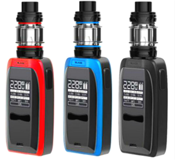 

228W ATVS Castle Smart TC Vape Kit atomizer ecig vape mod big smoking mackine, Red