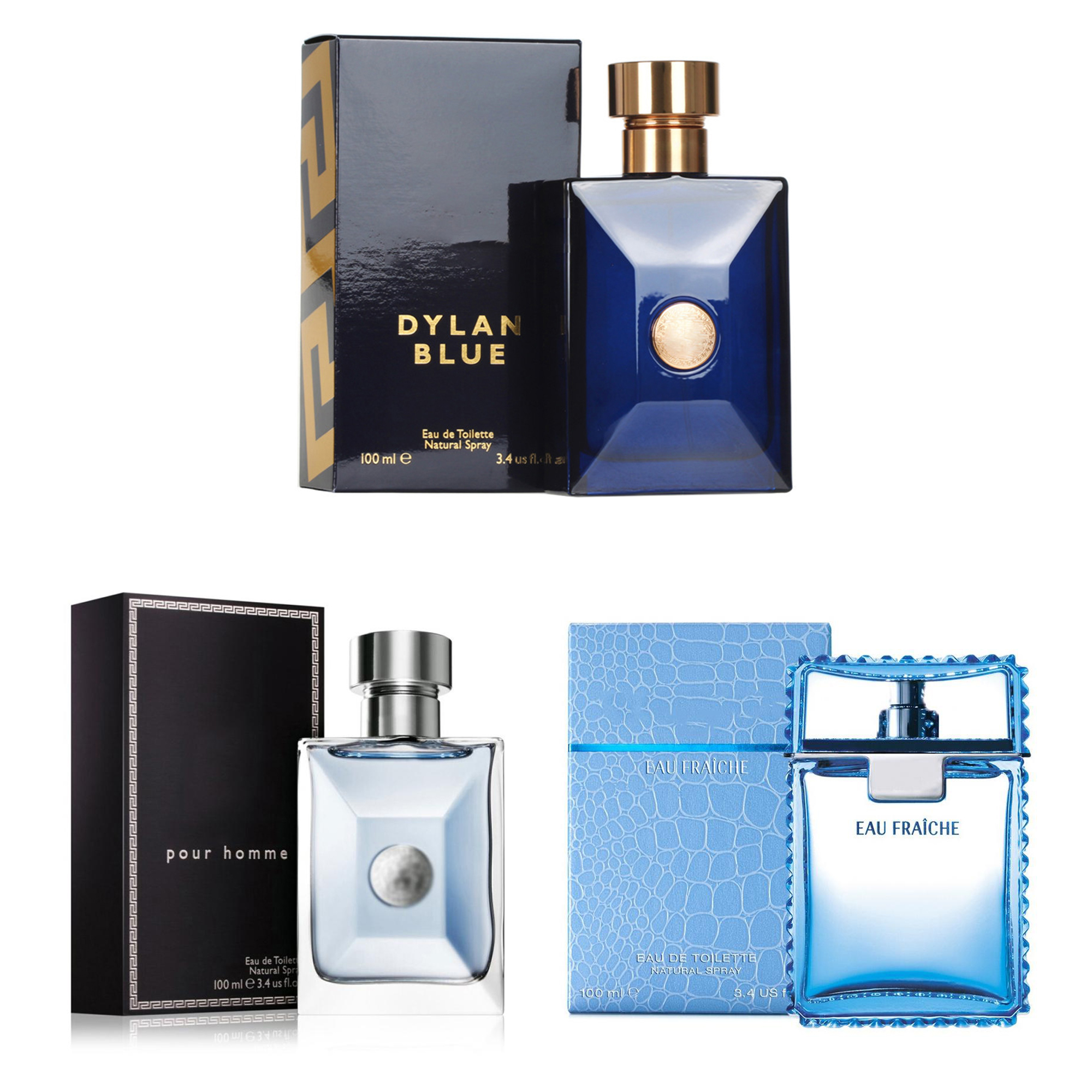 

Brand DYLAN BLUE Perfume for Men Cologne 100ml Eau De Toilette Long Lasting Good Smell High Quality Fragrance
