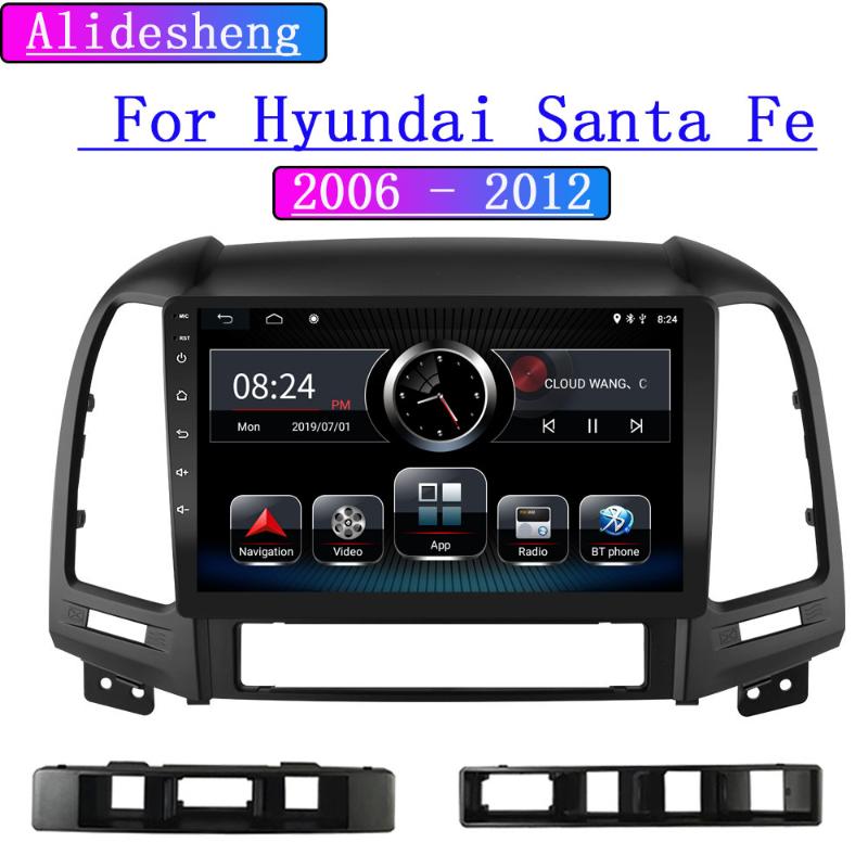 

For Santa Fe 2 Android 9.0 DSP Car Radio Multimedia Video Player 2006-2012 radio Navigation GPS car dvd