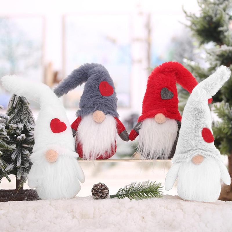 muñecas de navidad en tela