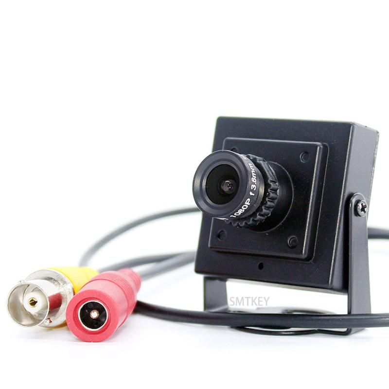 

SMTKEY 700TVL Color Metal Box MINI Camera HD 3.6mm Lens Micro Mini Secrutiy CCTV Camera