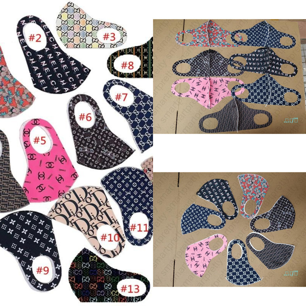 

Breathable Design Mask Washable Spring Summer Face Mask Luxury Sunproof Dustproof Cycling 3mif