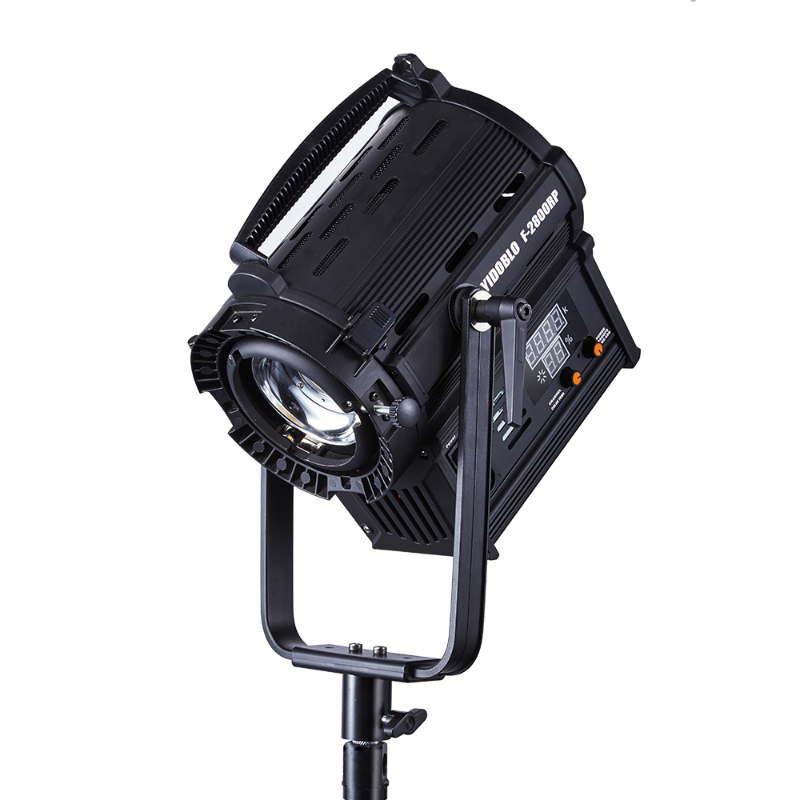 

200W Led Studio Video Light 5500K Yidoblo F-2800RP Daylight Live Stream Lamp Shoot Lamp Spotlight DMX Remote Control Cold Light