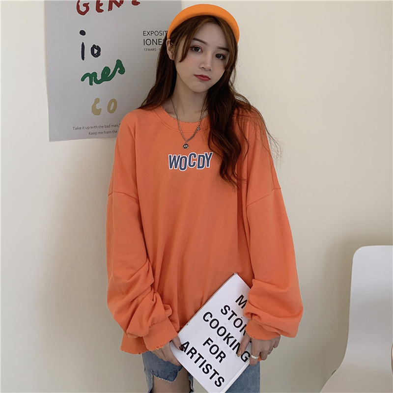 

Salt Waitmore Pullover Women Spring And Autumn 2020 Loose Korean Version Ins Lazy Bf Thin Section Ulzzang Casual, 03