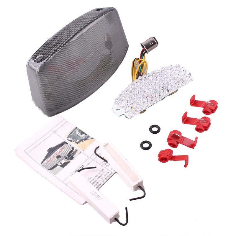 

LED Brake Rear Tail Light Breaking Lamp Smoke Lens For 1994-2010, As pic