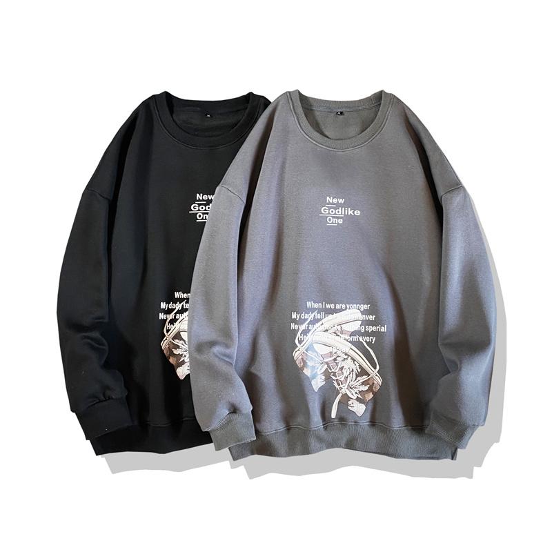 

Fashion Brand Hoodies 2020 Spring Autumn Hip Hop Loose Casual Men's Sweatshirts Punk Streetwear Clothes kg-223, W70 4