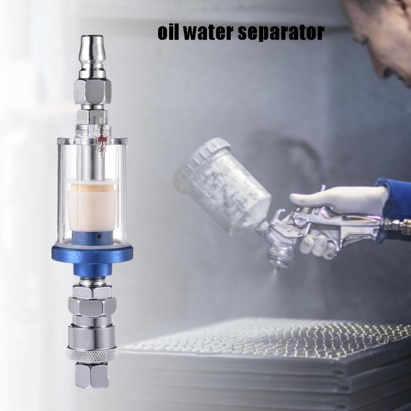 

Mini Water Filter Oil Water Separator Air Compressor Filter For Pneumatic Spray Tool Spray Gun Tail Air Compressor Parts