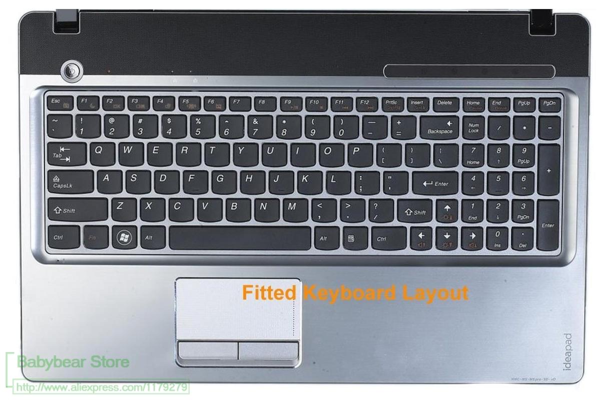 

15.6 inch Ultra Thin Soft TPU Keyboard Protector Skin Cover for Lenovo IdeaPad Y570D V570 P500 P580 N580 N585 B570 B575 G70-80