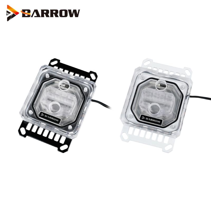 

Barrow AMD AM3 AM4 CPU Water Block Cooling RGB Processor Cooler 2.0 5V Light ,Black White ,LTYK3A-04 V2