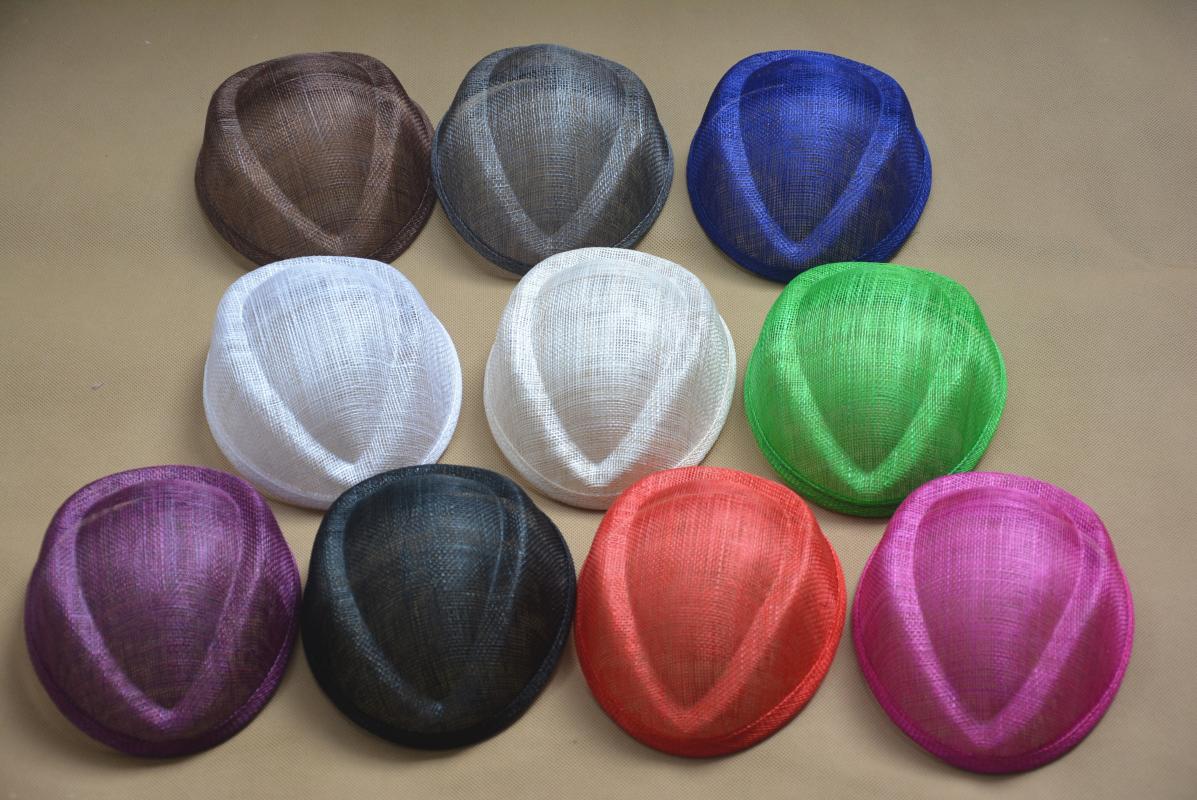 

Air Hostess Teardrop Pillbox Percher Hat Fascinator Millinery Base Stewardesses Uniform Hat B062, White