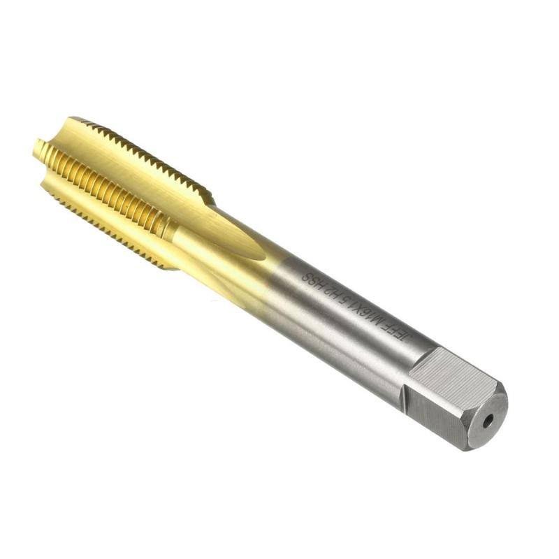 

uxcell 1pcs HSS Metric Tap M8 M10 M12 M14 M16 M18 H2 Right Hand Thread Plug for Threading Machine Electric Drill DIY Hand Tools
