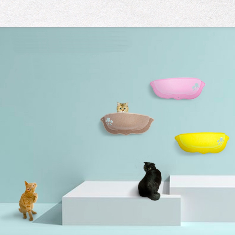 

Pet Hammock Cat Basking Window Mounted Seat Home Suction Cup Hanging Bed Mat Lounge Cats Comfortable Cat Pet Bed Summer Nest