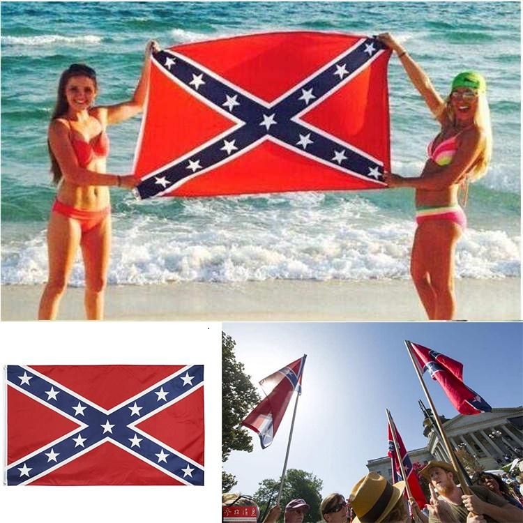 

3x5 fts Two Sides Printed Confederate flag US BATTLE SOUTHERN FLAGS REBEL CIVIL WAR FLAG for the Army of Northern Virginia 90x150cm